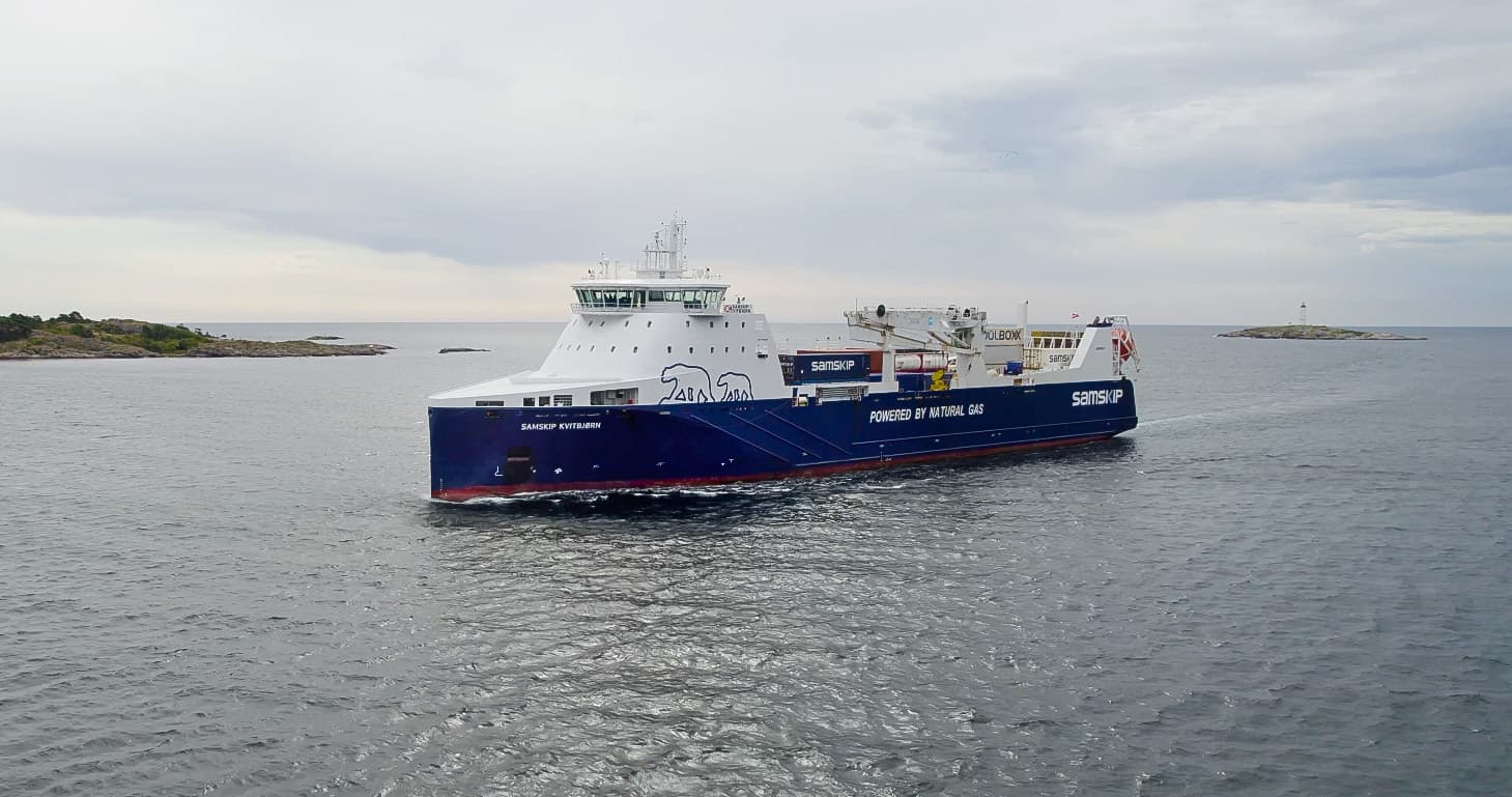 Dronefilm av bærekraftige fraktløsninger