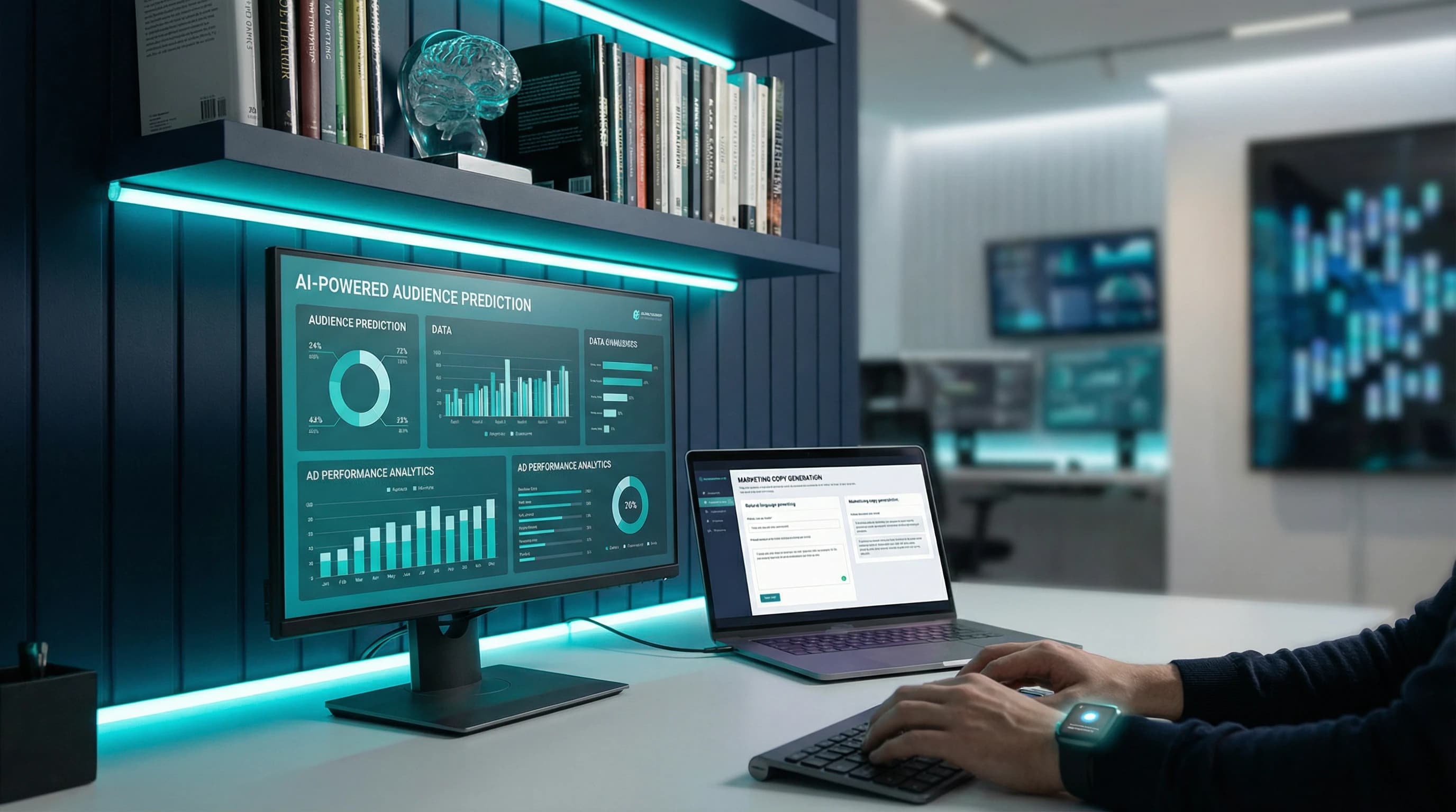 AI i Digital Markedsføring: Komplett Guide for Bedrifter – illustrasjon | Visionmedia