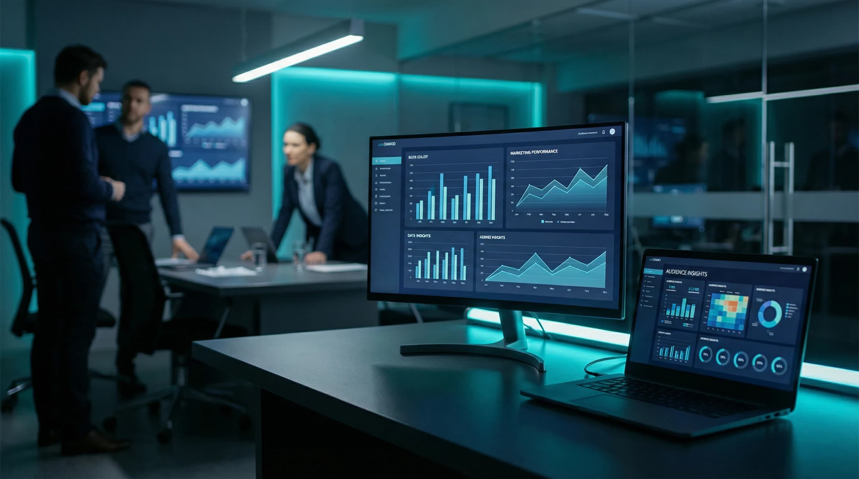 Data-drevet Markedsføring - Analytics for Bedre Resultater – illustrasjon | Visionmedia