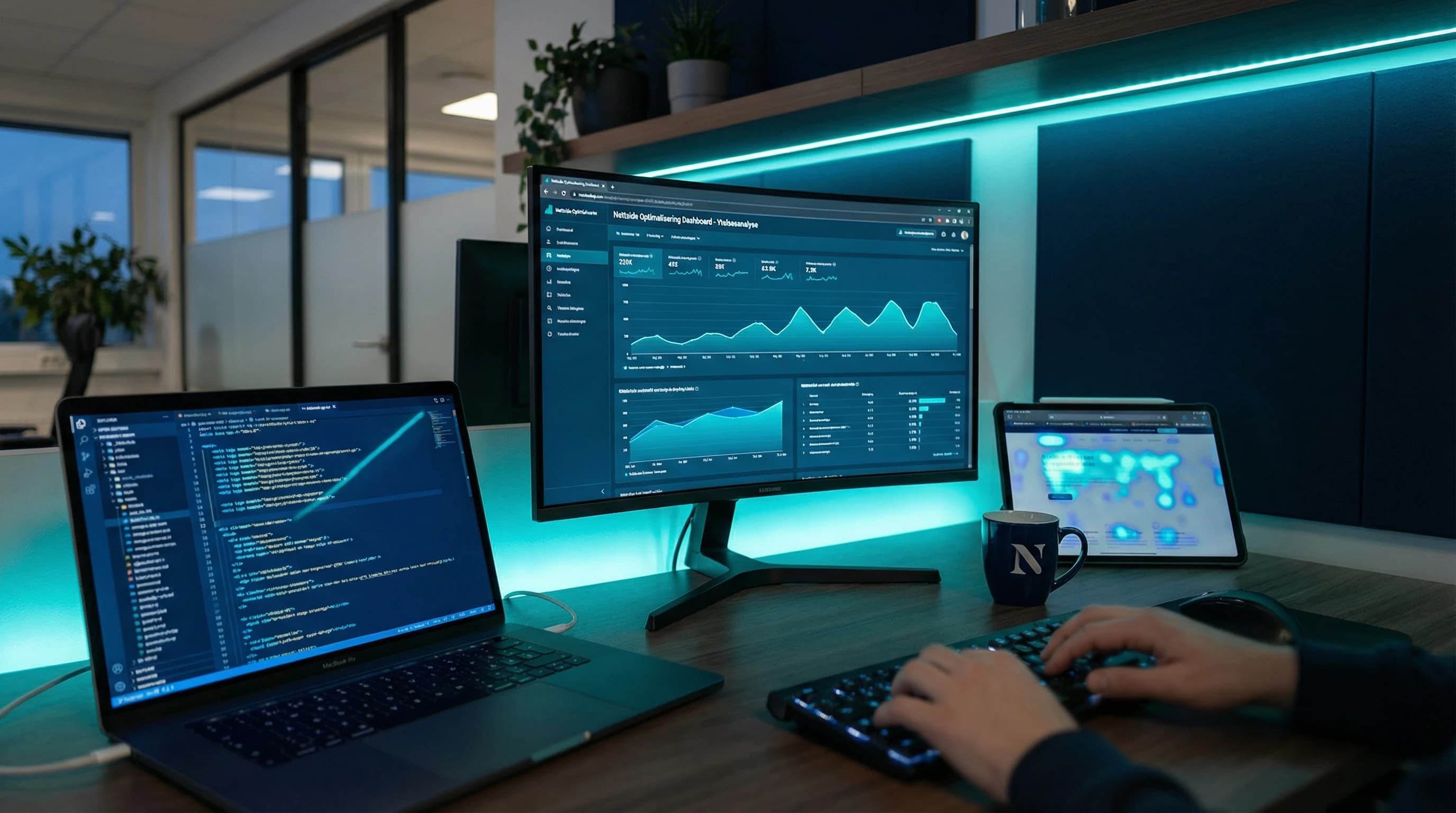 Nettside Optimalisering | 17 Tips for Vekst – illustrasjon | Visionmedia