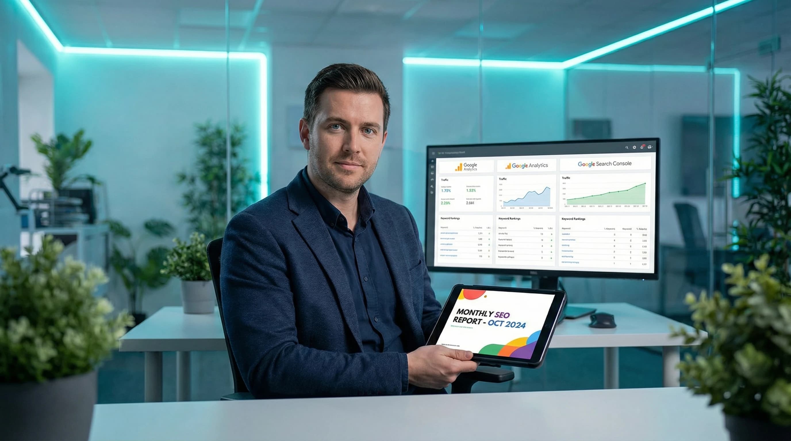 SEO Rapportering & Oppfølging – Visionmedia